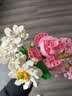TaTanice积木花束拼装玩具儿童大颗粒手工diy永生花玫瑰花男女孩生日礼物 实拍图