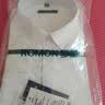 罗蒙（ROMON）【莫代尔】长袖衬衫男士商务职业白衬衫抗皱免烫衬衣男白色L 实拍图