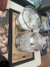开品 全自动底部上水感应续水烧水壶 家用办公电茶炉烧水消毒电热水壶 嵌入式玻璃烧水壶茶桌一体套装 1L 香槟金 20X37CM 烧水煮杯 桶水款 实拍图