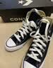 匡威（Converse）ALL star  常青款男鞋女鞋经典休闲鞋情侣鞋高帮帆布鞋板鞋学生鞋 101010 经典高帮 35 /3 实拍图