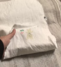 全棉时代婴儿隔汗巾纱布吸汗儿童宝宝开学幼儿园纯棉垫背小熊小鹿小猫3条 实拍图