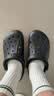 卡骆驰（CROCS）洞洞鞋经典贝雅男鞋女鞋夏季新款男士软底凉鞋拖鞋沙滩鞋10126 10126-001/黑色（建议拍小一码） 41-42 (260mm) M8W10 实拍图