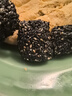 采芝斋土特产苏州采芝斋生产苏式糖果传统零食休闲黑芝麻薄皮180g盒装 实拍图