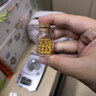喜上眉梢足金999转运珠3D硬金抛光面珠磨砂路路通DIY配饰散珠送礼女 4mm光珠【约1g】多颗重版 实拍图