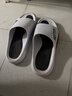 回力运动抑菌男士拖鞋浴室内户外减震防滑凉拖鞋HL39651白黑色40-41码 实拍图