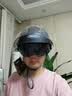 野马（YEMA）3c认证329S电动摩托车头盔男夏季双镜片半盔女夏天防晒安全帽 均码 亚黑配透明长镜 实拍图