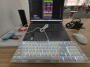 CHERRY樱桃KW550MX-LP矮轴键盘机械有线/蓝牙无线双模游戏办公键盘兼容MAC轻音炫目边框99键白色象牙白轴 实拍图