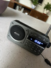 山水（SANSUI）M31老人收音机老年人充电插卡音乐播放器迷你小音箱便携式随身听FM调频广播音响蓝牙音箱 灰色 实拍图