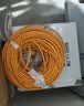 秋叶原（CHOSEAL）六类千兆网线 CAT6类非屏蔽纯铜线芯 工程家装安防监控布线装修原装箱线 橙色 305米 QS2636CT305 实拍图