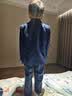 罗蒙儿童西装马甲套装男童花童主持人礼服男孩钢琴演出服 藏青色 110 实拍图