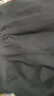 【纯棉耐磨】春秋季纯色休闲裤男士宽松大码直筒裤工装加绒工作裤 深灰色 【夏薄款】 XL 【适合140-160斤体重】 实拍图