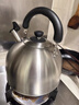 美厨（MAXCOOK）烧水壶304不锈钢响水壶 4L加厚鸣音 煤气电磁炉通用 MS004Y 实拍图