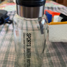 【送杯套】大容量加厚玻璃杯子便携杯茶水分离带杯套泡茶水杯 透明 1000ml吨吨桶 1只装 实拍图