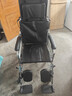 怡辉（YIHUI）轮椅轻便折叠瘫痪老人专用出行可躺可大小便高靠背骨折护理便携式 实拍图