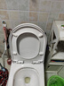 潜水艇马桶盖通用坐便器盖子家用加厚盖板老式抽水马桶圈器配件缓降 U型耐压圆底座快拆款MG2 实拍图
