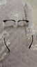蔡司（ZEISS）镜片近视眼镜框男半框防蓝光辐射可配带散光度数眼睛女钛合金镜架 升级钛材 黑银 眼镜框 实拍图