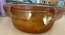 希乐扣Cilock玻璃饭盒上班族带饭 微波炉可加热餐盒便当盒大容量保鲜盒 大圆形 实拍图