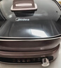 美的（Midea）电火锅钛陶0氟多功能锅不锈钢蒸锅鸳鸯火锅专用锅超薄速沸多功能一体电锅煎烤料理锅DLS332266S 实拍图