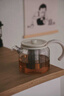 ±0日本正负零全玻璃养生壶【新款】煮茶器恒温0胶水花茶壶泡奶家用1L大容量办公室煮茶炉保温烧水壶 富士白 1L 【0塑料0胶水】 实拍图