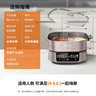 九阳（Joyoung）电火锅IH秒涮火锅专用锅IH电磁加热2200W大火力多功能锅6L烤涮分体电炒锅电煮锅鸳鸯锅HG60-G3 实拍图