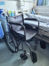 鱼跃(yuwell)轮椅车H051折叠老人轻便旅行手推车钢管免充气胎代步车 实拍图