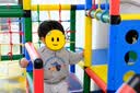 优衣库婴幼儿高弹力卫衣/长袖宝宝运动衫481895 03 灰色 80 实拍图