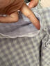 MUJI[自营限定款]女士无侧缝 双层纱织睡衣 纯棉家居服 薰衣草色 S 实拍图