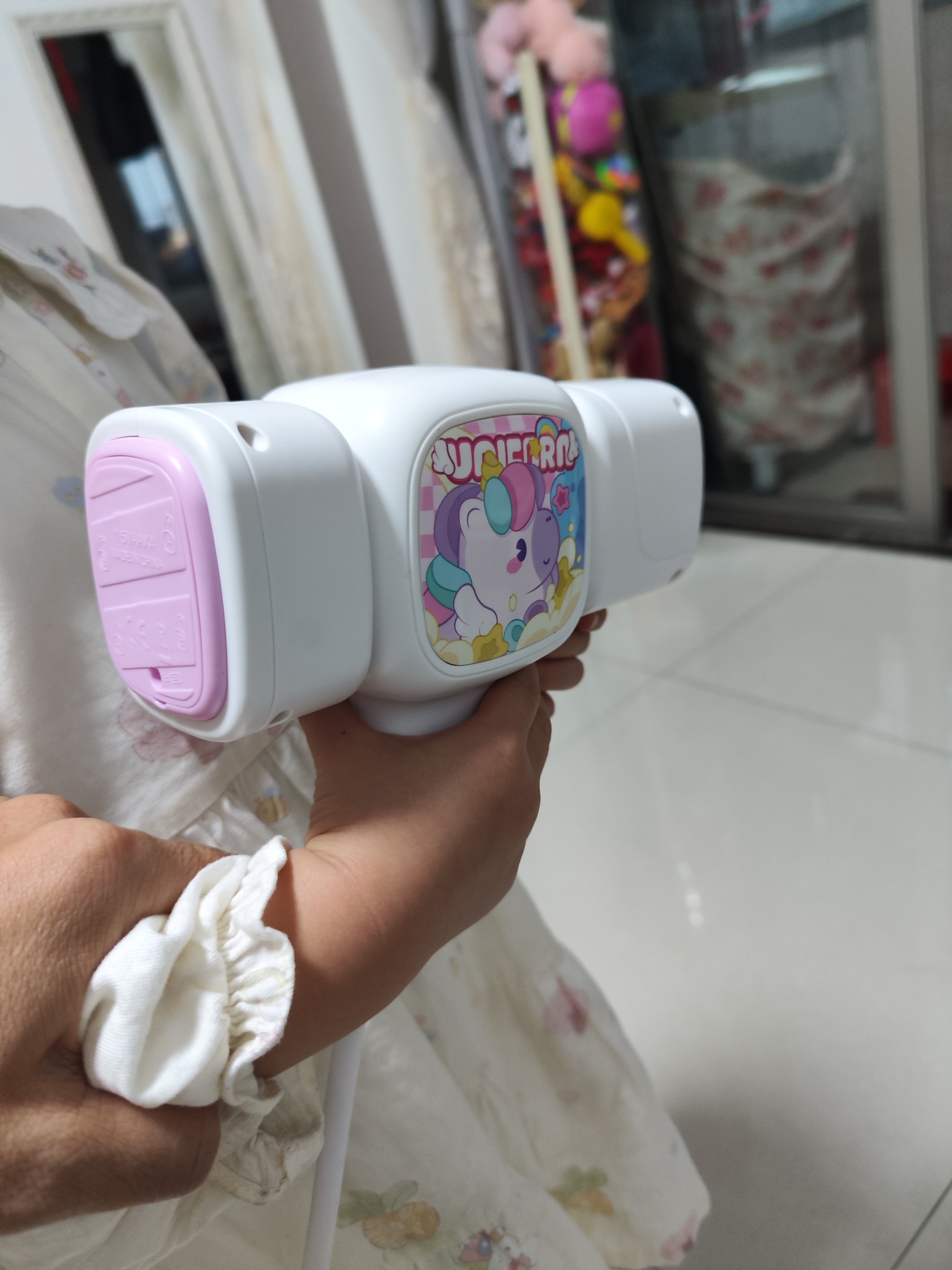 迪漫奇电动背包水枪儿童3-6岁玩具喷水背带式漂流新款婴幼儿呲戏水 实拍图