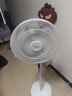 美的（Midea）【幸运草安睡1S】一级能效直流变频声控电风扇家用遥控卧室静音落地扇台式桌面抗菌大风力转页扇 实拍图
