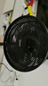 美的（Midea）【超级单品】七叶轻音立式电风扇家用柔风落地扇台式桌面小型风扇大风量节能摇头宿舍电扇 SAF30AB 实拍图