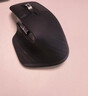 罗技（Logitech）大师系列 MX Master 3S 无线蓝牙鼠标 人体工学 办公 静音鼠标 高端 石墨黑 带无线接收器 实拍图