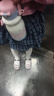 斯纳菲女童皮鞋春季爱莎公主鞋儿童水晶鞋中大童演出鞋软底鞋水晶粉27 实拍图