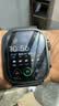 图拉斯适用苹果手表保护膜apple iwatch ultra4/3/2/1合金边框分体全覆盖钢化膜高清泰坦膜 黑色·49MM 实拍图
