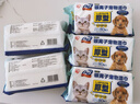 爱丽思（IRIS）宠物湿巾 猫咪狗狗擦泪痕清洁用品 猫擦拭湿巾可擦脚眼睛猫狗通用 银离子湿巾80*5包【无密封盖】 实拍图