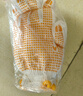 工品星劳保手套点胶线手套加厚耐磨防滑工地工作干活手套黄点塑60付 实拍图