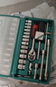 绿林（GREENER）49件六角套筒扳手套装工具家用汽修车工具套装棘轮扳手工具箱全套 实拍图