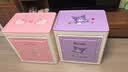 JEKO&JEKO三丽鸥Hello Kitty大号可折叠收纳箱翻盖带轮凯蒂猫大容量储物箱 实拍图