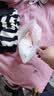 棉十三儿童袜子夏季薄款女童新疆棉网眼女孩青少年花边中筒女大童袜8双 实拍图