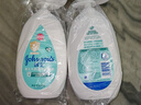 强生婴儿牛奶洗发水沐浴露二合一400ml+身体乳500g保湿润肤乳洗护套装 实拍图
