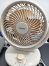 美的（Midea）【小型风扇】轻音台式桌面空气循环扇家用柔风电风扇宿舍办公迷你台扇落地扇空调伴侣 GAF18AD 实拍图