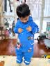 lemonkid儿童雨衣男童女宝宝雨披小学生雨具卡尔搞怪海盗鲨连体 XL 实拍图
