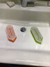 利快 德国进口清洁刷子家用厨房多功能餐具清洗刷缝隙刷软毛刷 【鞋刷】柔软可弯曲 橙色 实拍图