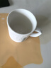 美厨（MAXCOOK）陶瓷杯马克杯 水杯泡茶杯家用咖啡杯早餐杯子400ml 蓝色MCH5923 实拍图