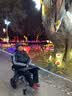 鱼跃(yuwell)手动轮椅车1100A折叠老人轻便便携式手推车旅行可上飞机 实拍图