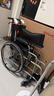 鱼跃 (yuwell)手动轮椅车H062折叠老人轻便免充气铝合金旅行手推代步 实拍图