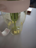 【活动专享】大容量水杯冰霸吸管杯高颜值学生茶水分离杯子 肚肚杯1个-浅绿色 实拍图