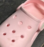 牧童儿童拖鞋夏男宝宝洞洞鞋软底女童卡通洗澡婴幼儿家居鞋萌兔粉140 实拍图