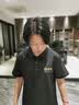 蓝之旺 T恤定制工作服印字印logo夏季工衣男短袖polo公司文化衫订做衣服 A款藏青 【230g索罗纳-抗皱耐穿】 XL 实拍图