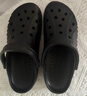 卡骆驰（CROCS）贝雅洞洞鞋男鞋女鞋轻便耐磨一脚蹬拖鞋休闲鞋百搭花园鞋|10126 黑色-001 36 /37(220mm) 实拍图