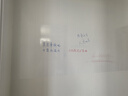 静电白板墙贴可移除擦写不伤墙家用儿童房卧室涂鸦画画写字板贴纸 静电白板贴 90cm*2m（送配套工具） 实拍图